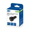 ACT 2-poorts USB-C snellaad-autolader 95W met Power Delivery PPS, Quick Charge en GaNFast