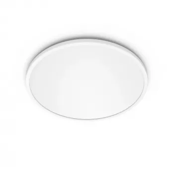 Philips Functional superdunne plafondlamp 18 W, LED, niet-vervangbare lichtbron, 2700 K, 1500 lm, IP20, wit