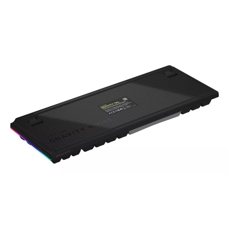 HATOR Gravity TKL toetsenbord gaming USB QWERTY US English zwart