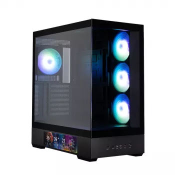 Zalman P40 DS zwart midi tower