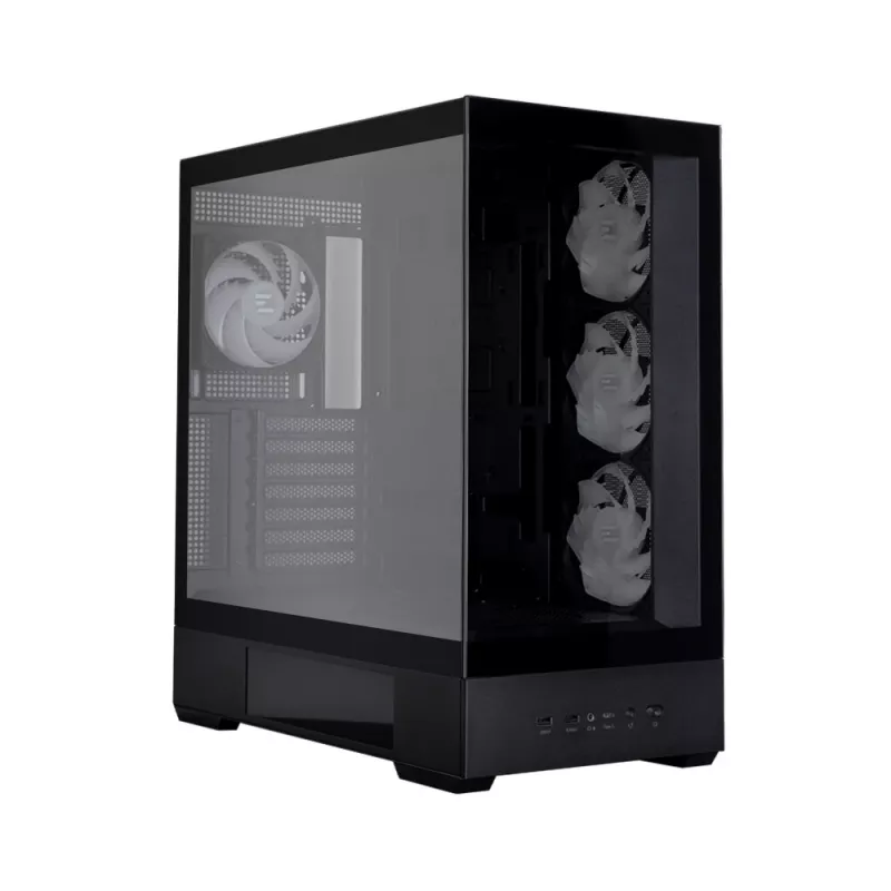 Zalman P40 DS zwart midi tower