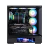 Zalman P40 DS zwart midi tower