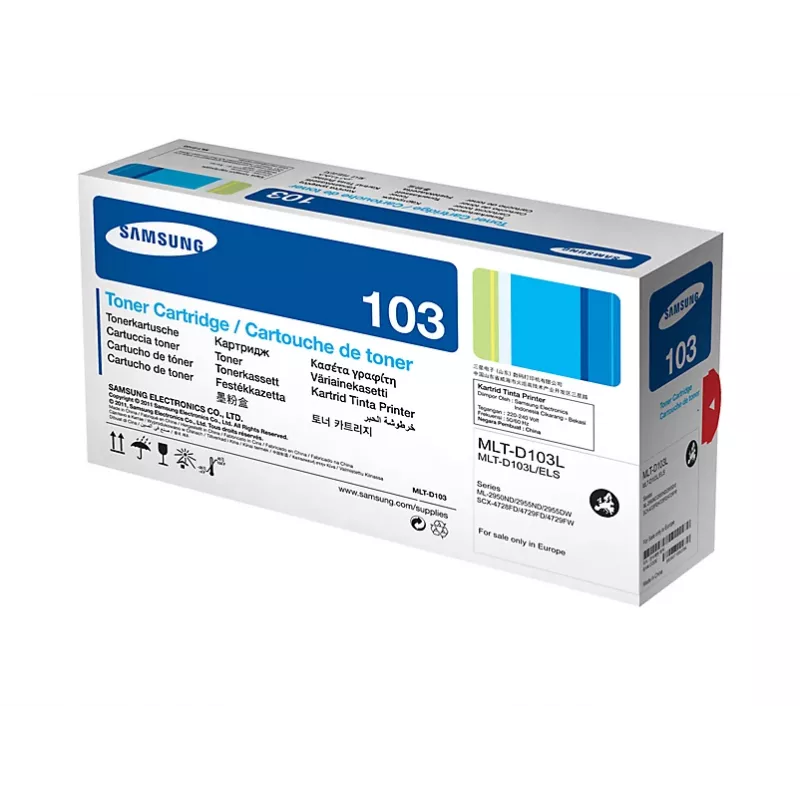 Samsung MLT-D103L tonerpatroon 1 stuk origineel zwart