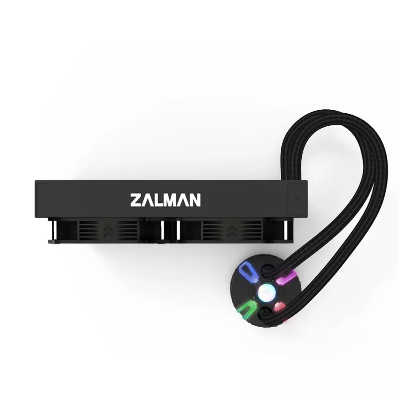 Zalman RESERATOR5 Z24 ARGB zwart computerkoelsysteem processor all-in-one-waterkoeling 12 cm