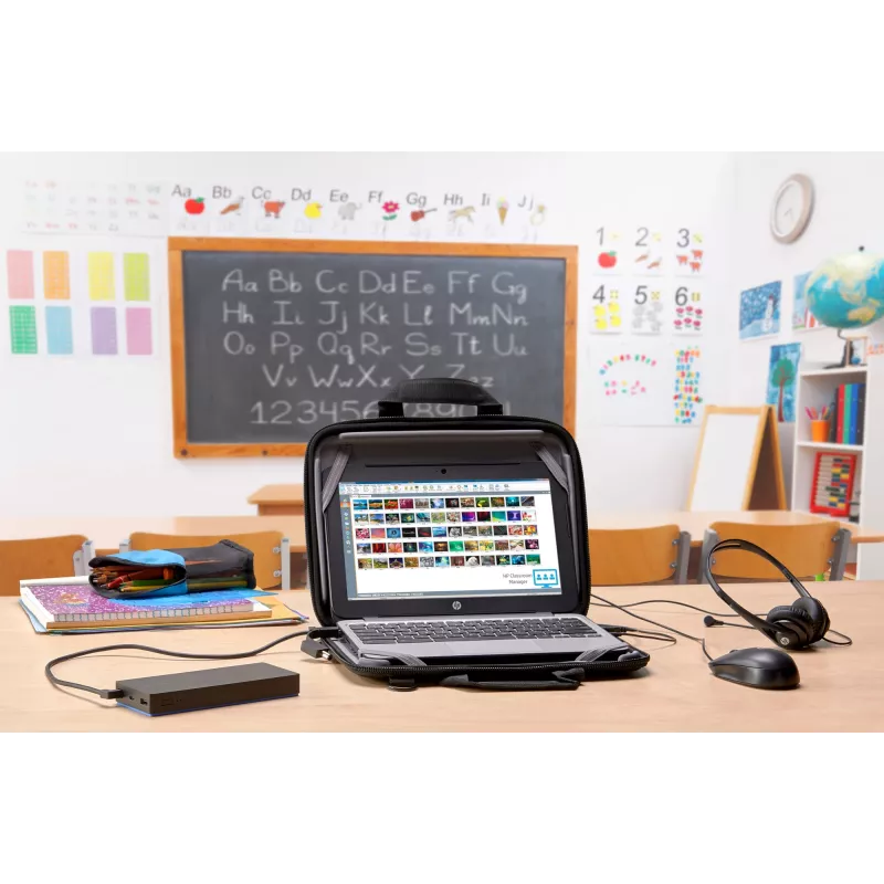 HP 3-toetsen USB-lasermuis, laser, USB Type-A, zwart