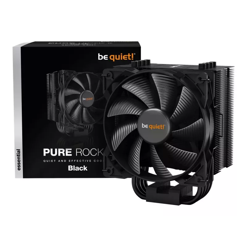 be quiet! Pure Rock 2 Black CPU-luchtkoeler (BK007)