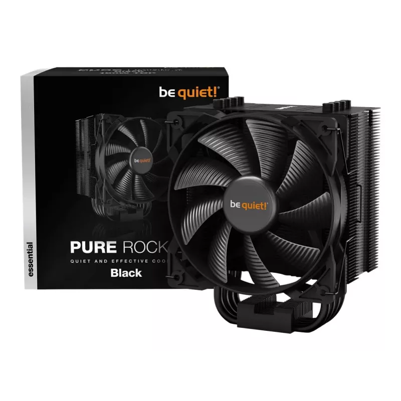 be quiet! Pure Rock 2 Black CPU-luchtkoeler (BK007)