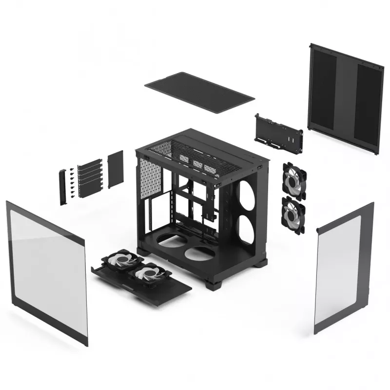 Fractal Design Pop 2 Vision Black RGB midi-tower behuizing (FD-C-POV2A-02)