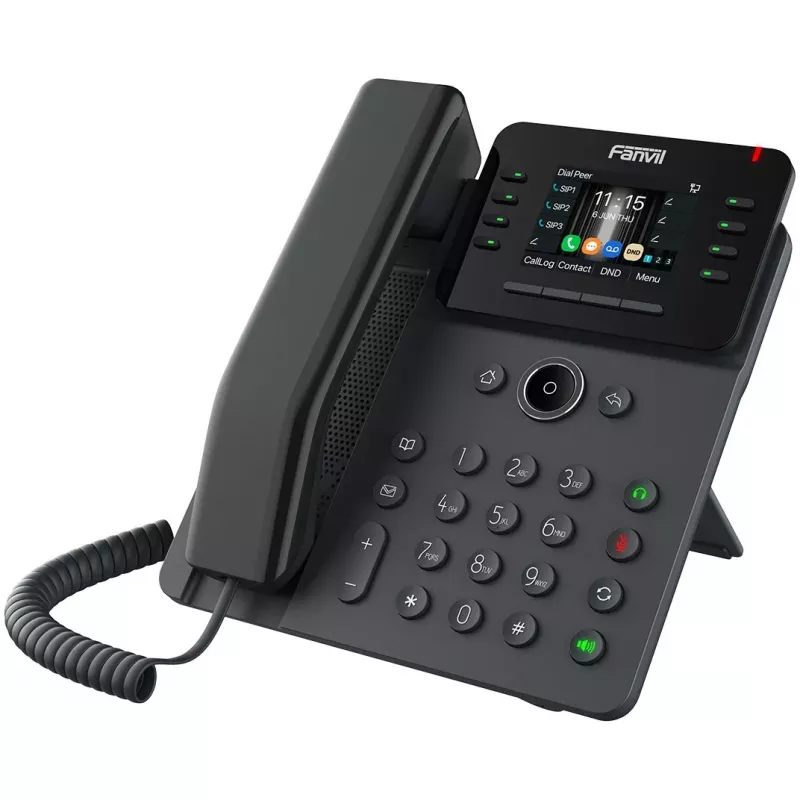Fanvil V62G Gigabit SIP IP-telefoon (12 lijnen, kleurendisplay)