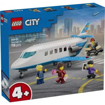 LEGO City 60492 Passagiersvliegtuig (118 onderdelen)