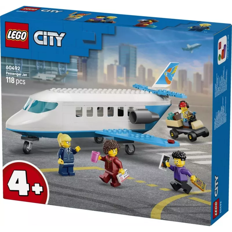 LEGO City 60492 Passagiersvliegtuig (118 onderdelen)