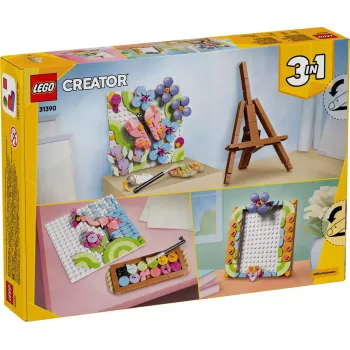 LEGO Creator 3-in-1 31390 Bloemrijk kunstdecoratieschilderij (348 onderdelen)