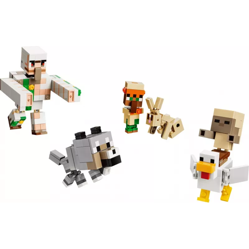 LEGO Minecraft 21592 Kippenruiter-woestijnaanval (428 onderdelen)