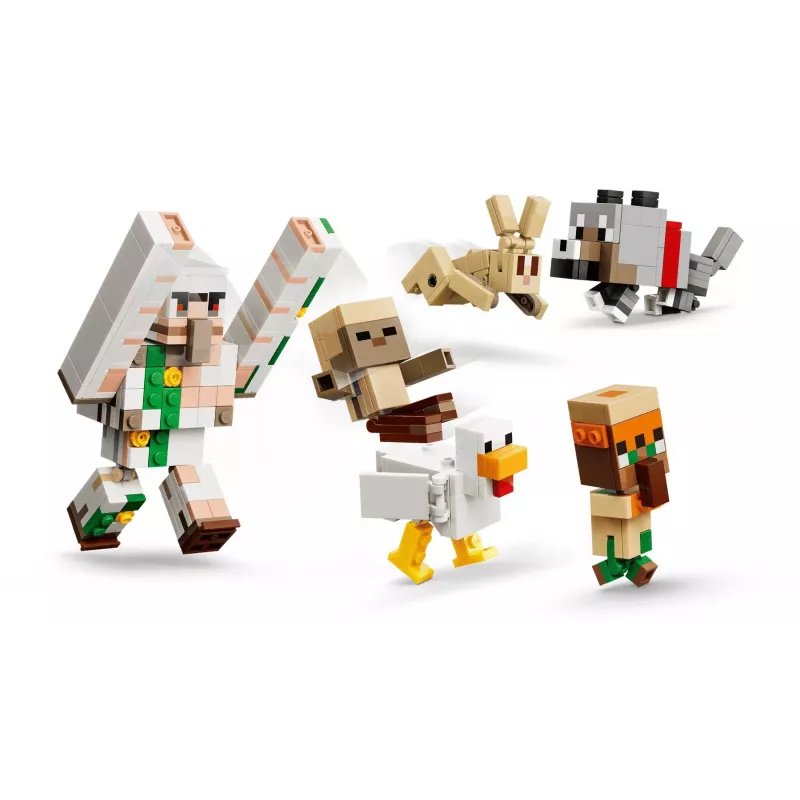 LEGO Minecraft 21592 Kippenruiter-woestijnaanval (428 onderdelen)