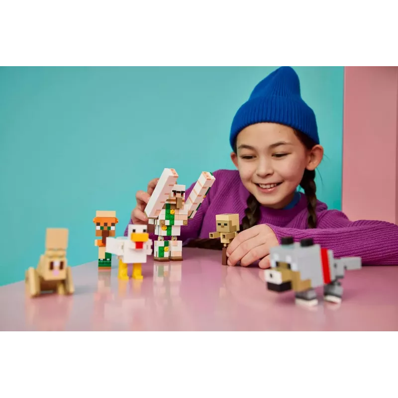LEGO Minecraft 21592 Kippenruiter-woestijnaanval (428 onderdelen)
