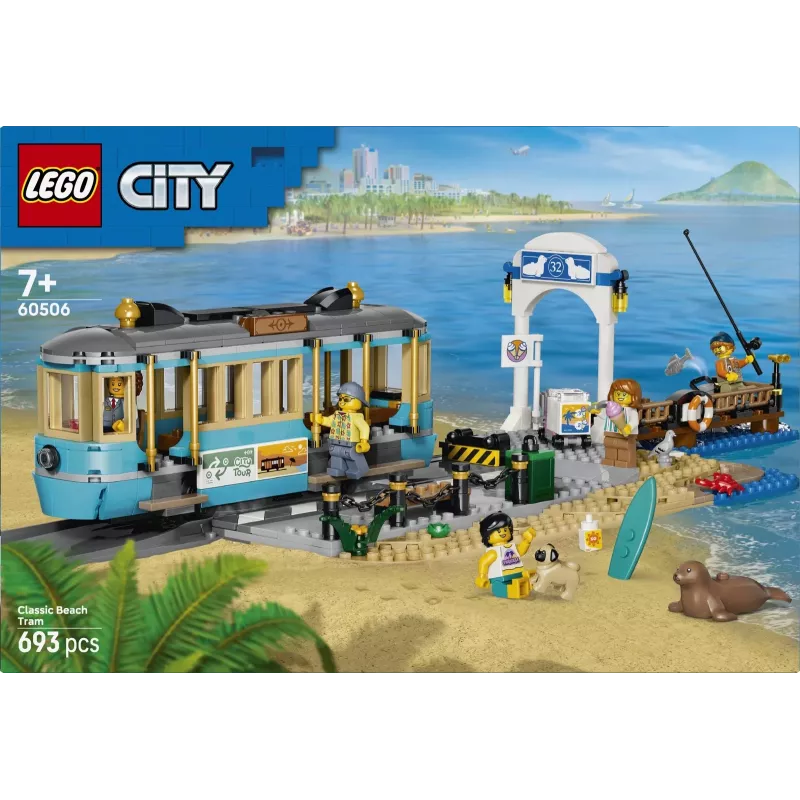 LEGO City 60506 Klassieke strandtram (693 onderdelen)