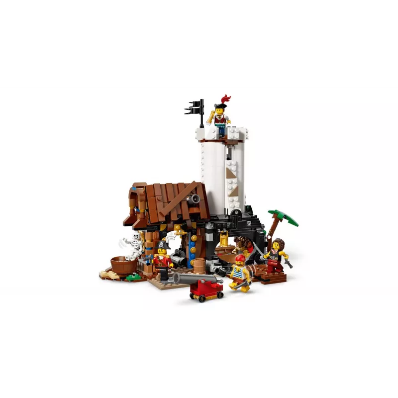 LEGO Creator 3-in-1 31387 Iconisch piratenschip (1074 onderdelen)