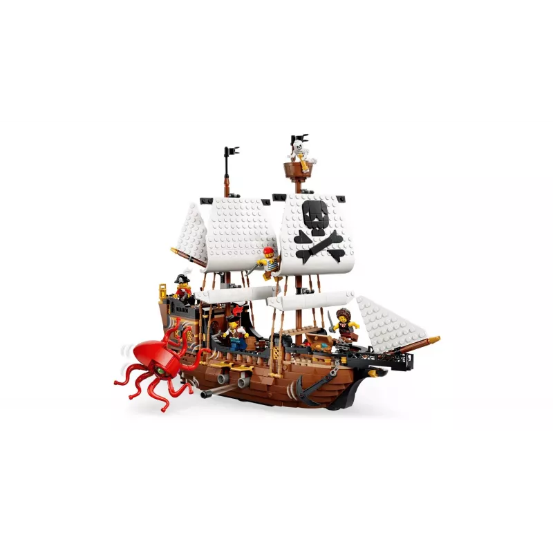 LEGO Creator 3-in-1 31387 Iconisch piratenschip (1074 onderdelen)