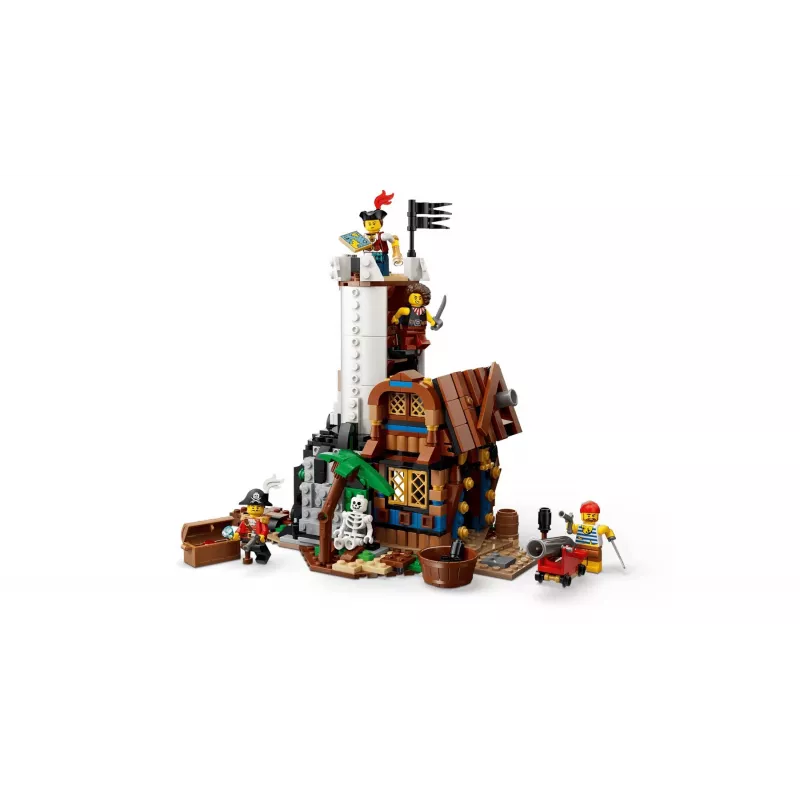 LEGO Creator 3-in-1 31387 Iconisch piratenschip (1074 onderdelen)