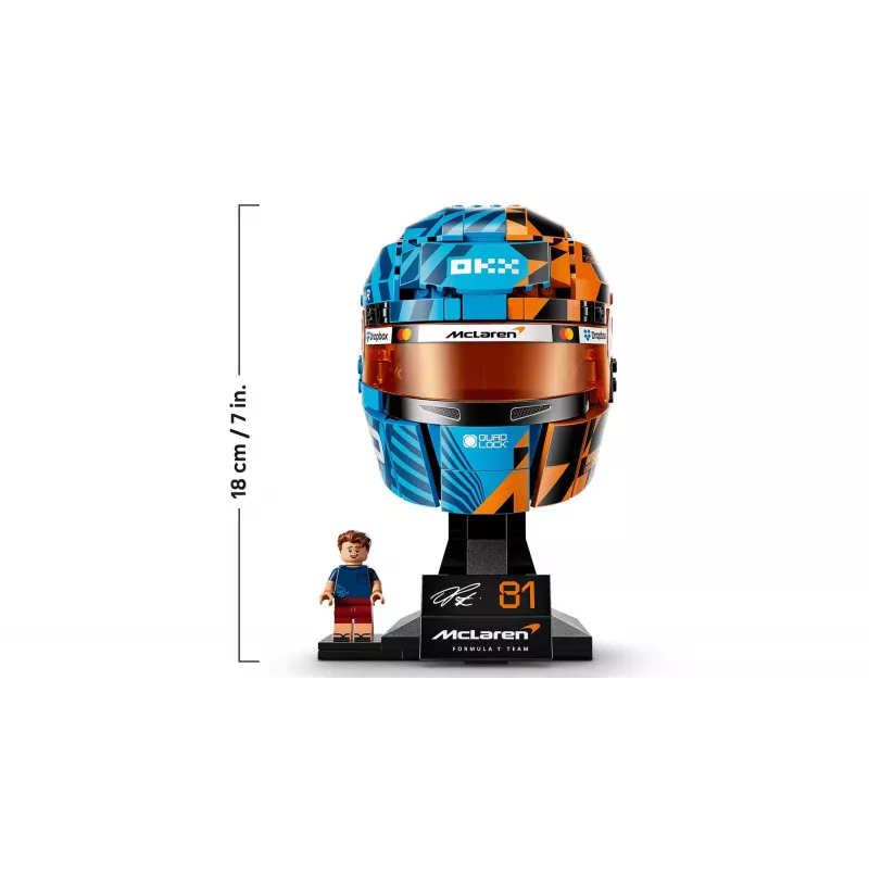 LEGO Editions 43017 McLaren F1 Oscar Piastri-helm (793 onderdelen)