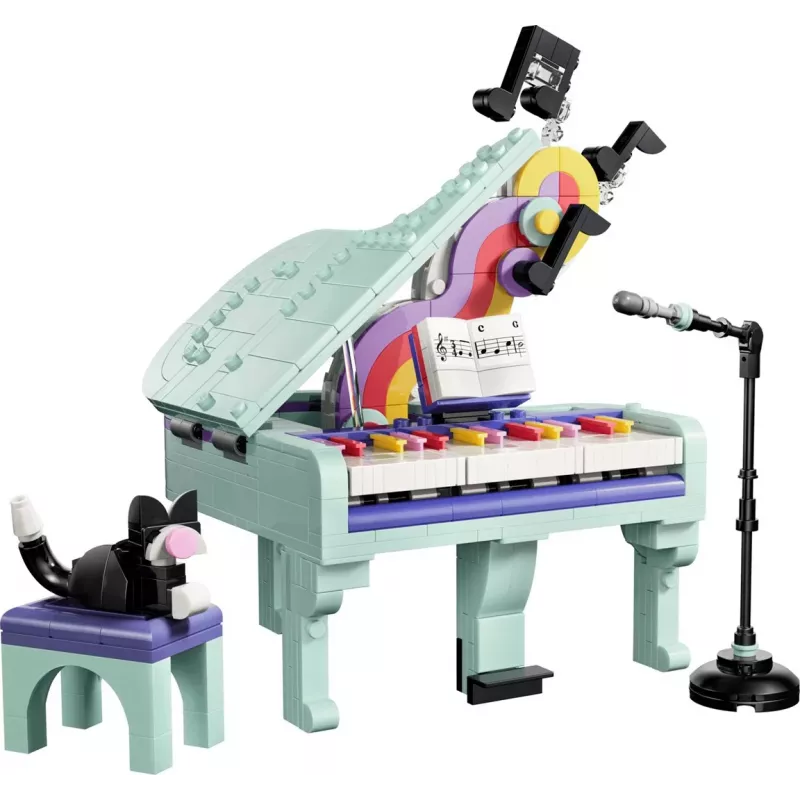 LEGO Creator 3-in-1 31392 Decoratieve piano met kat (485 onderdelen)