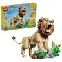 LEGO Creator 3-in-1 31386 Wilde dieren: Majestueuze leeuw (839 onderdelen)