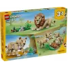LEGO Creator 3-in-1 31386 Wilde dieren: Majestueuze leeuw (839 onderdelen)