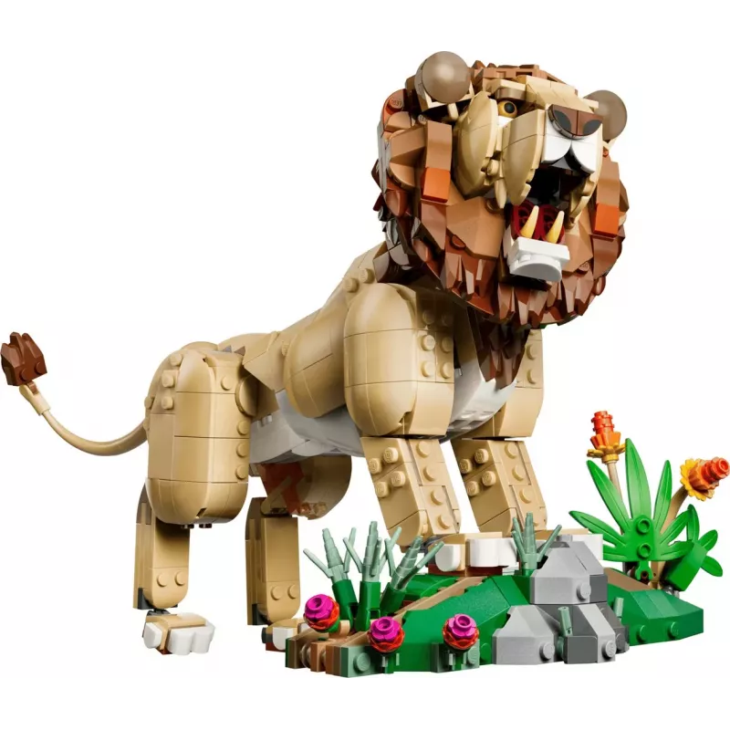 LEGO Creator 3-in-1 31386 Wilde dieren: Majestueuze leeuw (839 onderdelen)