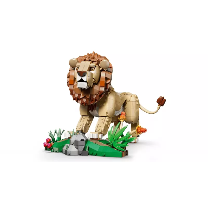 LEGO Creator 3-in-1 31386 Wilde dieren: Majestueuze leeuw (839 onderdelen)