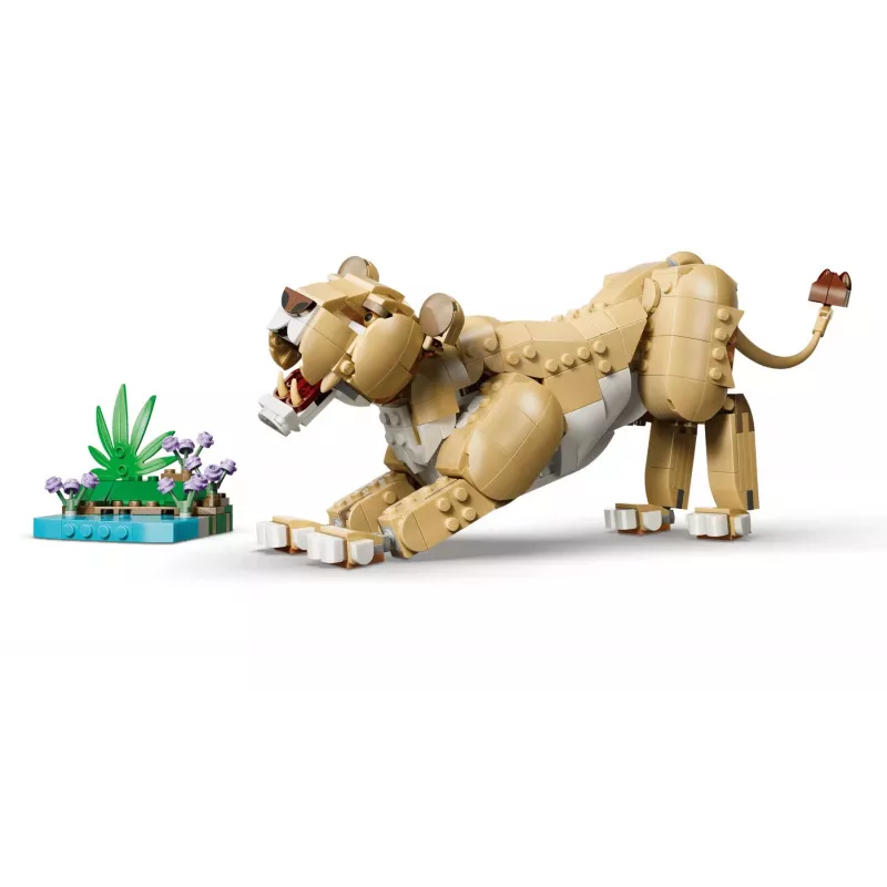 LEGO Creator 3-in-1 31386 Wilde dieren: Majestueuze leeuw (839 onderdelen)