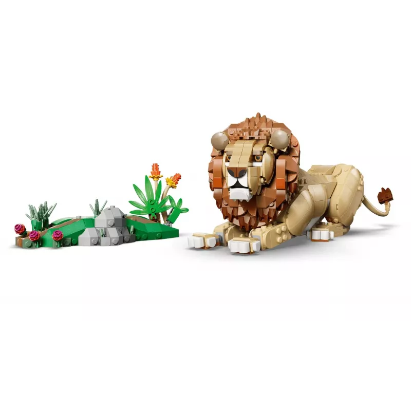LEGO Creator 3-in-1 31386 Wilde dieren: Majestueuze leeuw (839 onderdelen)