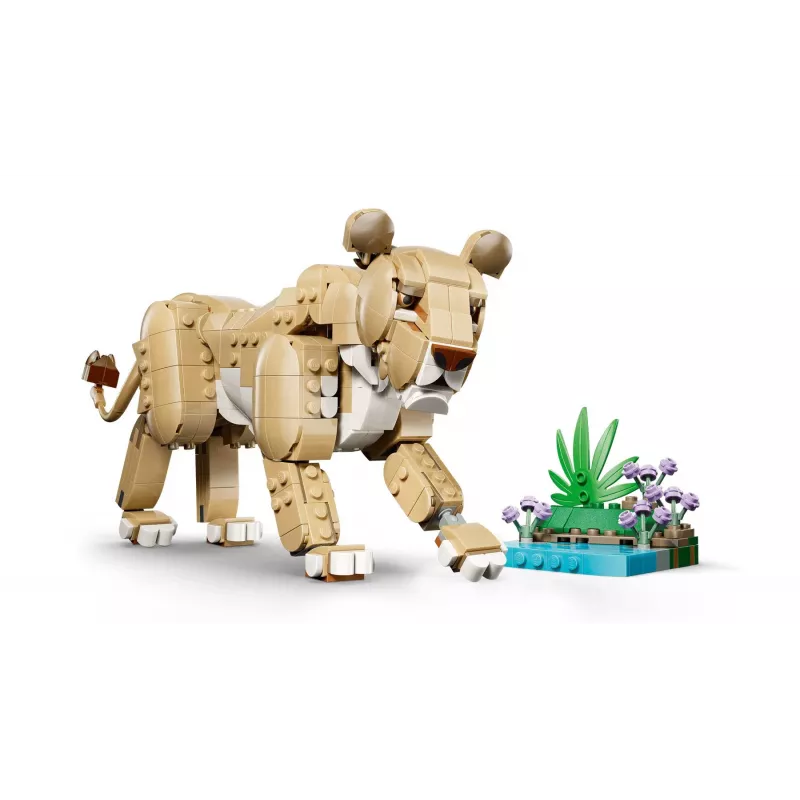 LEGO Creator 3-in-1 31386 Wilde dieren: Majestueuze leeuw (839 onderdelen)