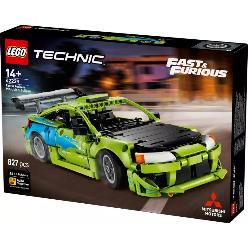 LEGO Technic 42229 Fast & Furious Mitsubishi Eclipse (827 onderdelen)