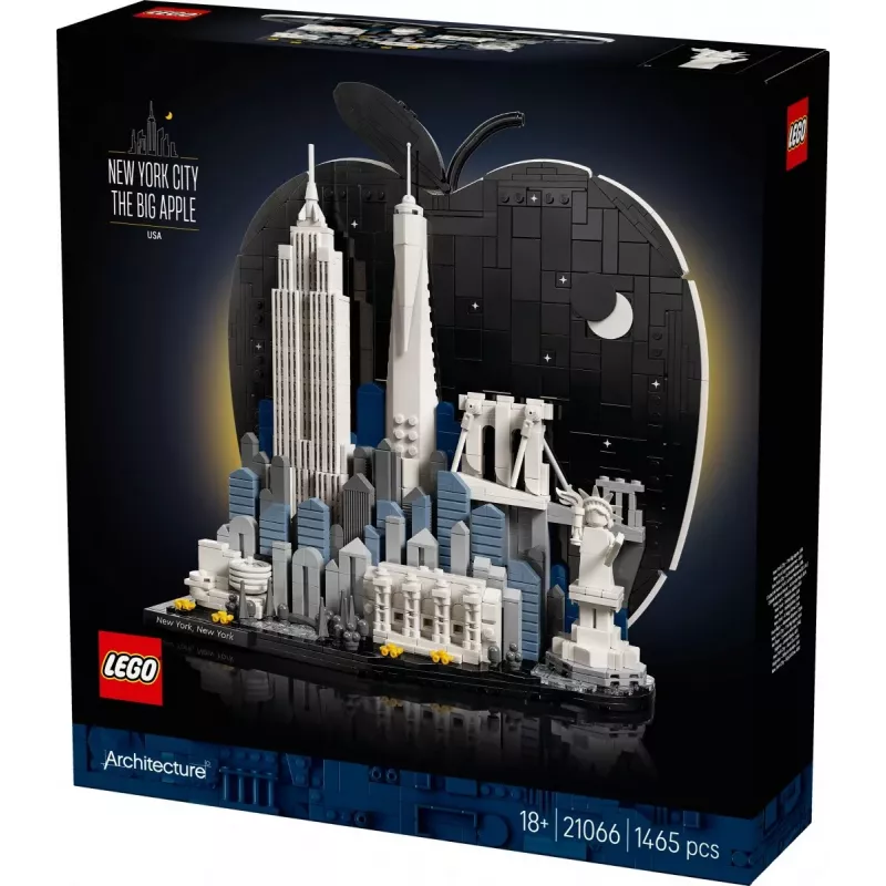 LEGO Architecture 21066 New York City - The Big Apple (1465 onderdelen)