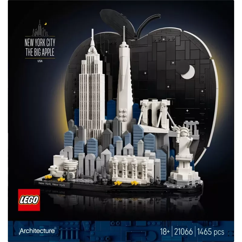LEGO Architecture 21066 New York City - The Big Apple (1465 onderdelen)