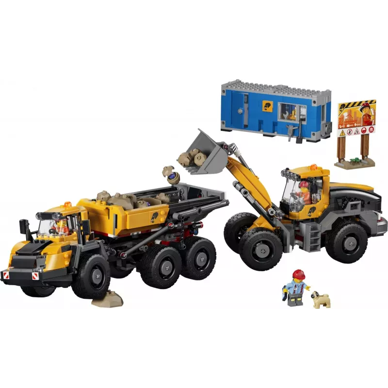 LEGO City 60494 Kiepwagen & wiellader (1132 onderdelen)
