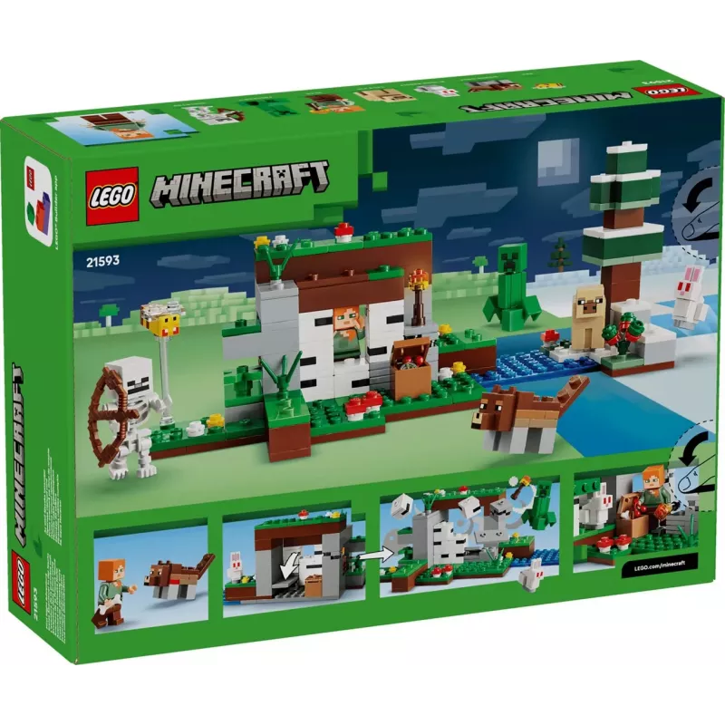 LEGO Minecraft 21593 Avontuur van de eerste nacht (301 onderdelen)