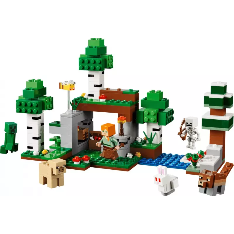 LEGO Minecraft 21593 Avontuur van de eerste nacht (301 onderdelen)
