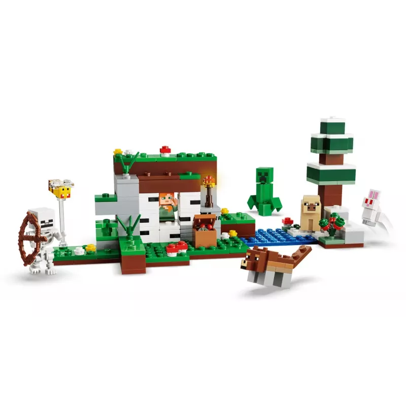 LEGO Minecraft 21593 Avontuur van de eerste nacht (301 onderdelen)