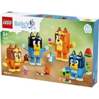 LEGO Bluey 11217 Bluey-familie van steentjes (466 onderdelen)
