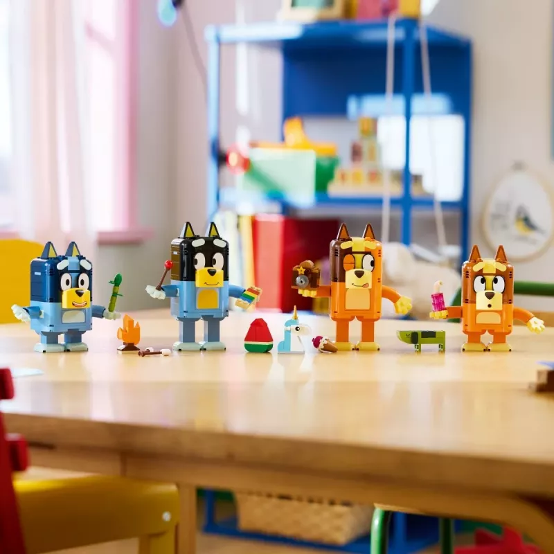 LEGO Bluey 11217 Bluey-familie van steentjes (466 onderdelen)