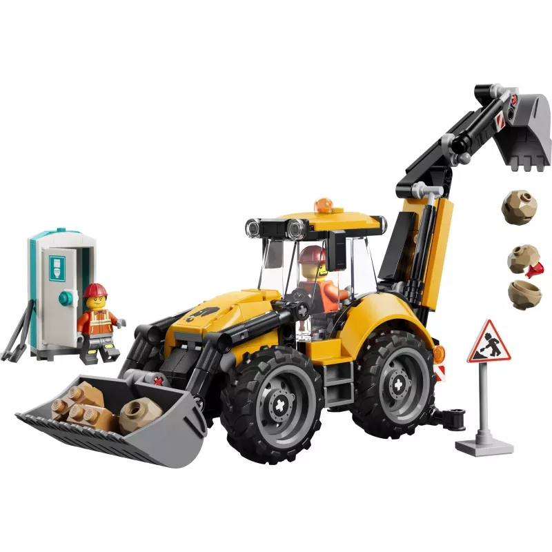 LEGO City 60480 Gele graaflader (301 onderdelen)
