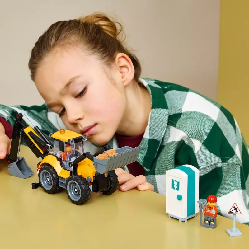 LEGO City 60480 Gele graaflader (301 onderdelen)