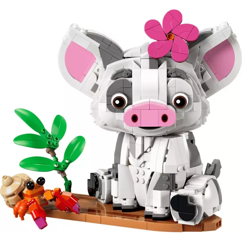 LEGO Disney 43292 Pua (Vaiana) bouwbare figuur (885 onderdelen)