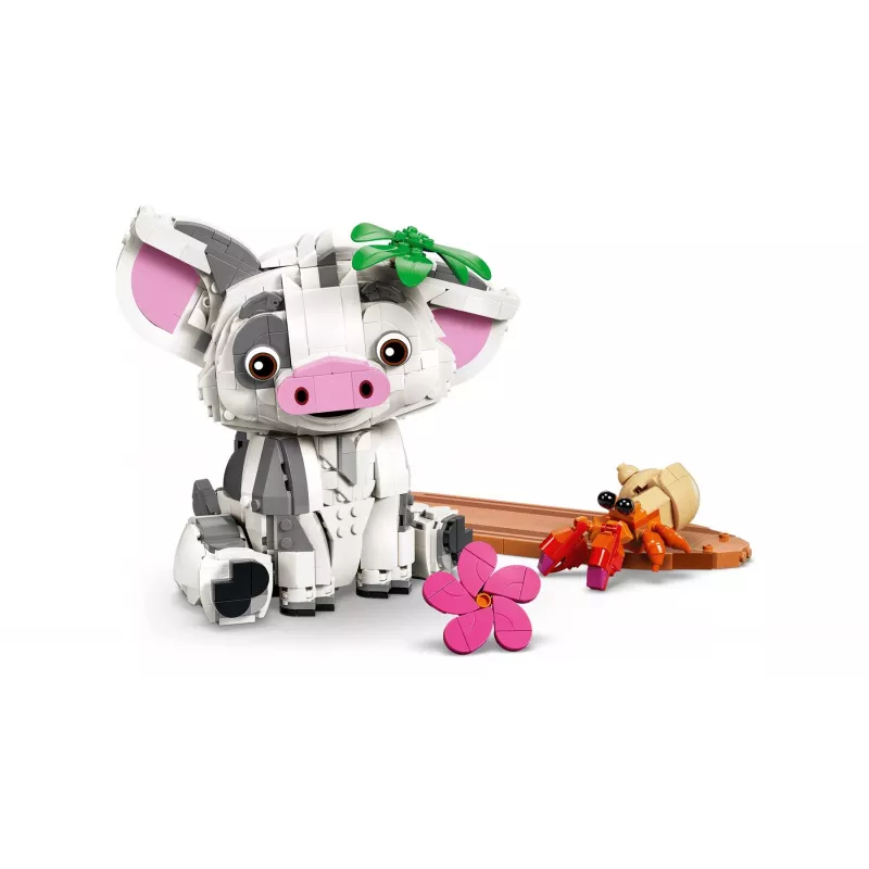LEGO Disney 43292 Pua (Vaiana) bouwbare figuur (885 onderdelen)