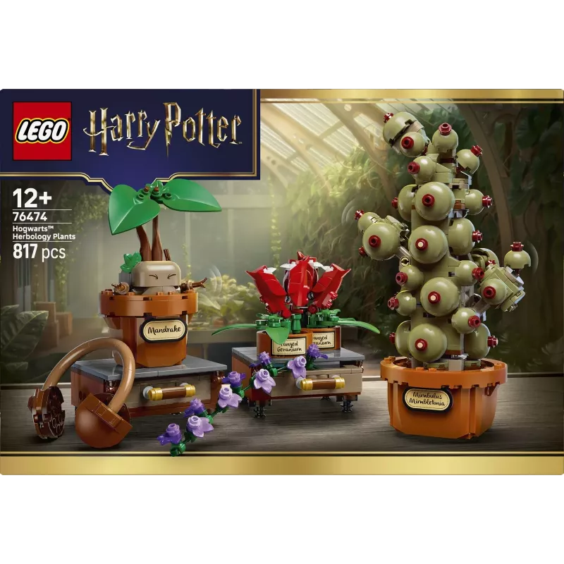 LEGO Harry Potter 76474 Zweinstein kruidenkunde-planten (817 onderdelen)