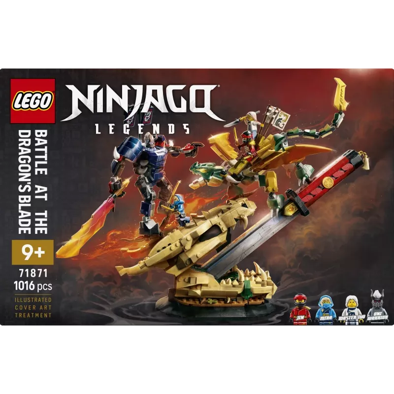 LEGO NINJAGO 71871 Slag bij het drakenzwaard (1016 onderdelen)