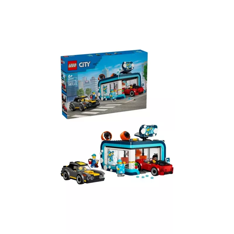 LEGO City 60497 Drive-through-autowasstraat (583 onderdelen)
