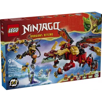 LEGO NINJAGO 71868 Wyldfyres veranderbare drakenmech (821 onderdelen)