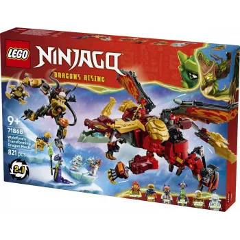 LEGO NINJAGO 71868 Wyldfyres veranderbare drakenmech (821 onderdelen)